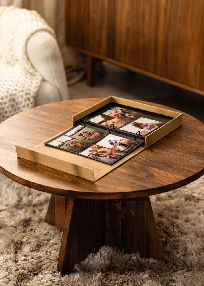 KAILA HI LITTLE ONE Manilla - Coffee Table Photo Album (60 Черни страници)