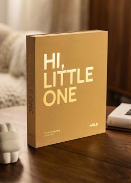 KAILA HI LITTLE ONE Manilla - Coffee Table Photo Album (60 Черни страници)