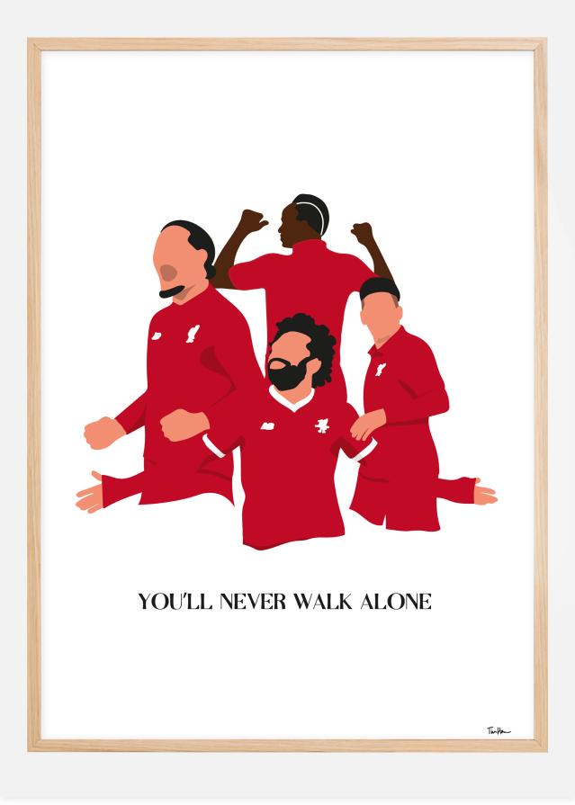 You Will Never Walk Alone-Liverpool Players Постер