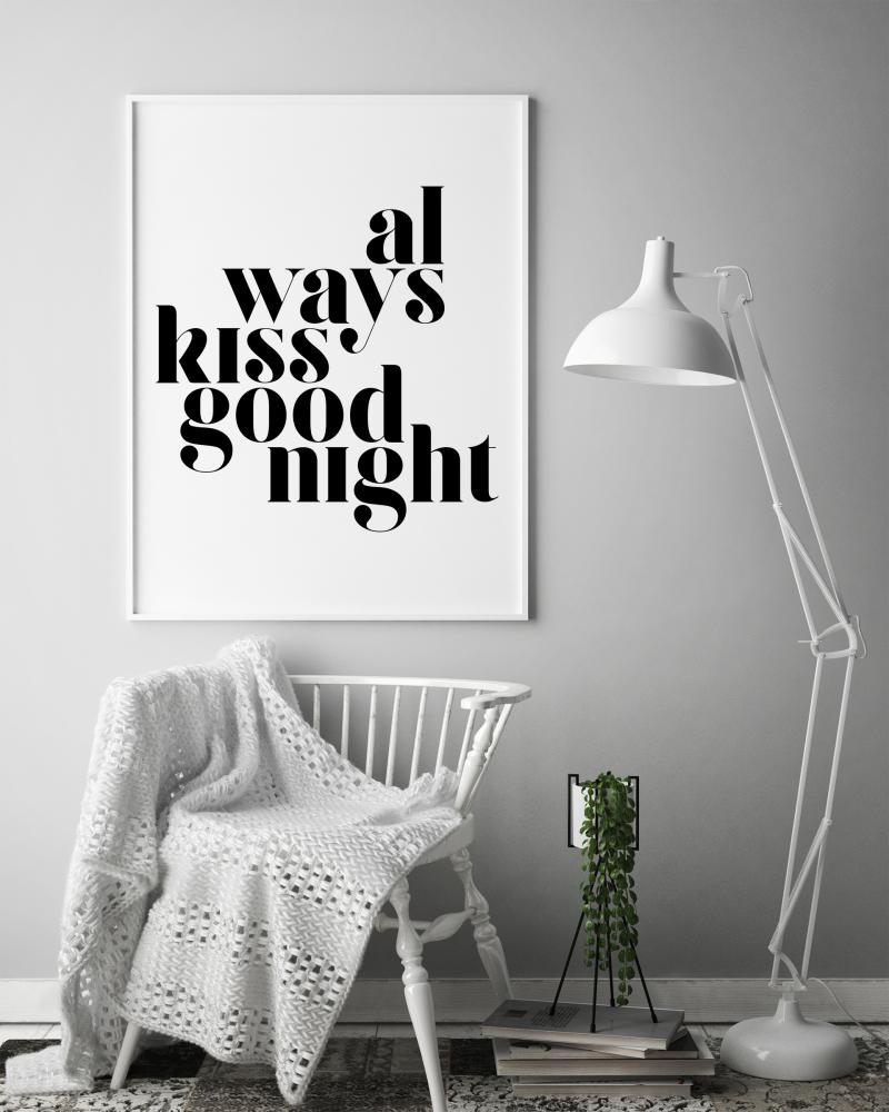 Always Kiss Good Night Постер